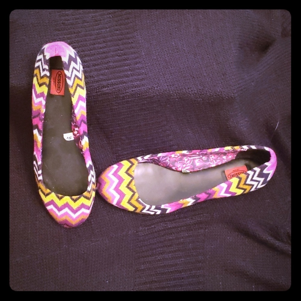 Missoni for Target ballet flats
